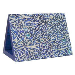 جاکتابی چوبی نشانک طرح ایرانی
