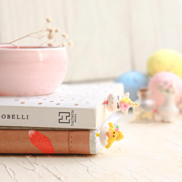 polymer-bookmarks-neshanak نشانک خمیری یونیکورن