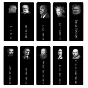 نشانک کاغذی نویسندگان جهان