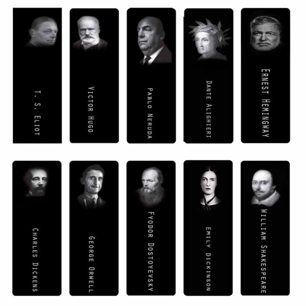 paper-bookmarks-author-2 نشانک کاغذی نویسندگان جهان