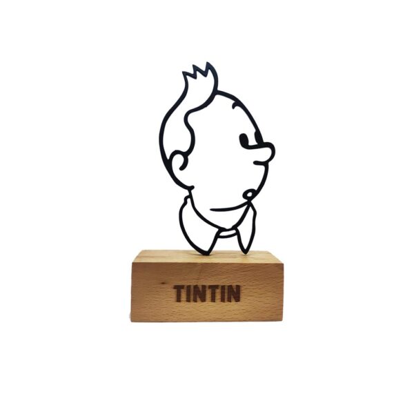 tintin-statue- تندیس تن تن نشانک