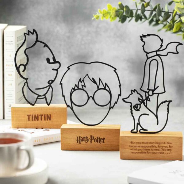 تندیس تن تن هری پاتر نشانک